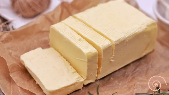 An image of a big stick of butter.