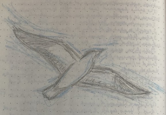 A photo of a sky with dark clouds